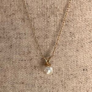 14k Yellow Gold 16 inch chain link Necklace